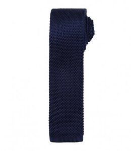 Premier PR789 - Corbata de punto delgado Marina