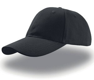 Atlantis AT042 - Gorra promocional de 6 paneles Negro