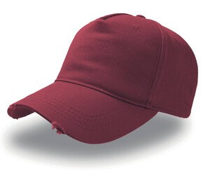 Atlantis AT052 - Gorra Visera Cargo Borgoña