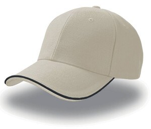 Atlantis AT077 - Gorra Visera Pilot Piping Sandwich