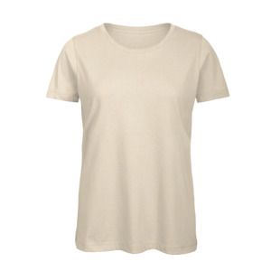 B&C BC02T - Camiseta 100% algodón para mujer Naturales