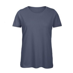 B&C BC02T - Camiseta 100% algodón para mujer Denim