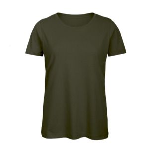 B&C BC02T - Camiseta 100% algodón para mujer Urban Khaki