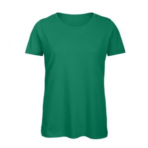 B&C BC02T - Camiseta 100% algodón para mujer Verde pradera