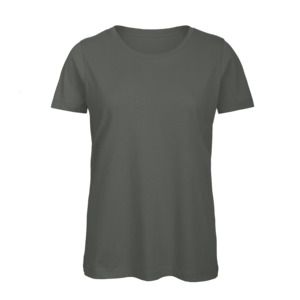 B&C BC02T - Camiseta 100% algodón para mujer Millenium Khaki