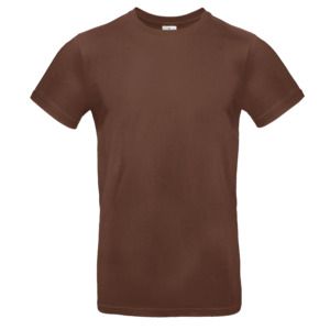 B&C BC03T - Camiseta para hombre 100% algodón Marron oscuro