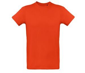 B&C BC048 - Camiseta de algodón orgánico para hombre Fire Red