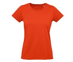 B&C BC049 - Camiseta Mujer 100% Algodón Orgánico Fire Red