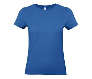 B&C BC04T - Camiseta de mujer 100% algodón Real Azul