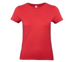 B&C BC04T - Camiseta de mujer 100% algodón Rojo