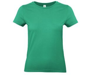 B&C BC04T - Camiseta de mujer 100% algodón Verde pradera