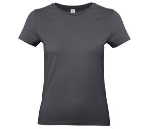 B&C BC04T - Camiseta de mujer 100% algodón Gris oscuro