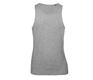 B&C BC072 - Camiseta sin mangas de algodón orgánico para hombre Sport Grey