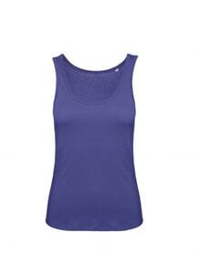 B&C BC073 - Camiseta de tirantes de mujer 100 % algodón orgánico Cobalto azul