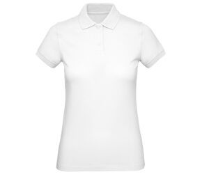 B&C BC401 - Camiseta polo inspire para mujer Blanco