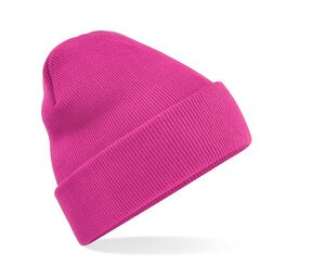 Beechfield BF045 - Gorro con solapa Fucsia