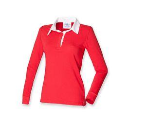 Front row FR101 - Camiseta Clasica Rugby Para Mujer