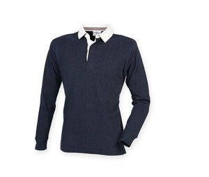 Front row FR104 - Camiseta Superfit Rugby Premium Para Hombre Azul marino
