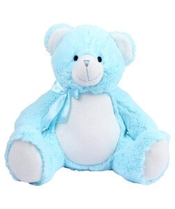 Mumbles MM556 - Cojín de bebe oso Zippie Azul Celeste