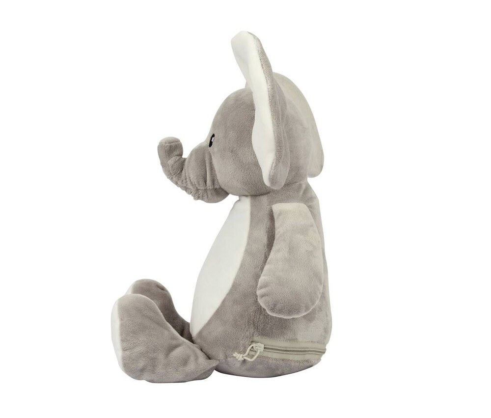 Mumbles MM558 - Elefante de peluche con fondo con cremallera