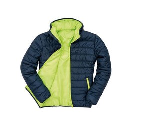 Result RS233 - Chaqueta suave acolchada Navy/Lime