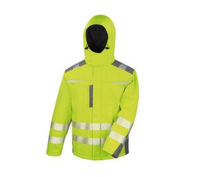Result RS331 - Chaqueta Dynamic Soft Shell Fluorescent Yellow