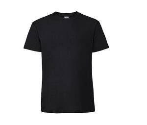 Fruit of the Loom SC200 - Camiseta de hombre 60° Negro