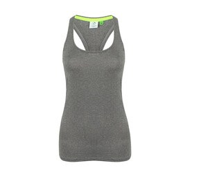 Tombo TL506 - Camiseta SIN MANGAS deportiva para mujer Grey Marl