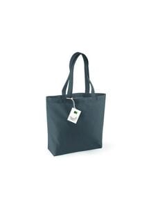 Westford mill WM180 - Bolsa de compras de algodón orgánico Graphite Grey