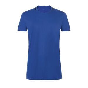 SOL'S 01717 - CLASSICO Camiseta Adulto Contrastada Azul royal / French marino