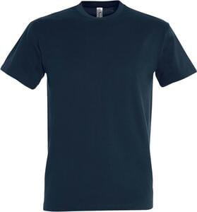 SOL'S 11500 - Imperial Camiseta Hombre Cuello Redondo Azul petróleo