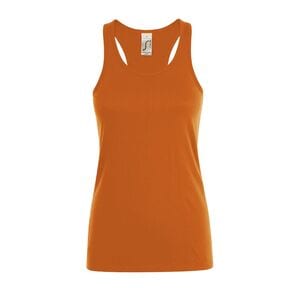 SOL'S 01826 - JUSTIN WOMEN Camiseta Espalda Nadador Naranja
