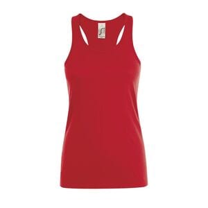 SOL'S 01826 - JUSTIN WOMEN Camiseta Espalda Nadador Rojo