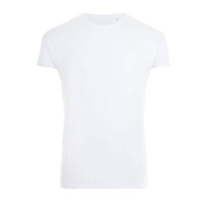 SOL'S 01704 - MAGMA MEN Camiseta Hombre Sublimacion Blanco