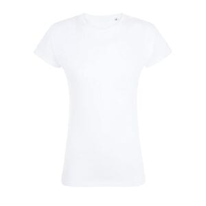SOL'S 01705 - MAGMA WOMEN Camiseta Mujer Sublimacion Blanco