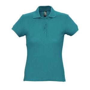 SOL'S 11338 - PASSION Polo Mujer Manga Corta Azul duck