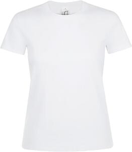 SOL'S 01825 - REGENT WOMEN Camiseta De Mujer Cuello Redondo Blanco
