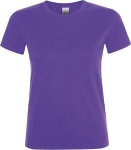 SOL'S 01825 - REGENT WOMEN Camiseta De Mujer Cuello Redondo Púrpura oscuro
