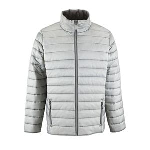 SOL'S 01193 - RIDE MEN Chaqueta De Hombre Acolchada Ligera Gris metálico