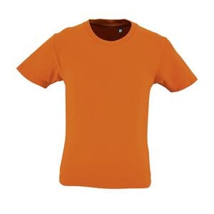 SOL'S 02078 - Milo Kids Camiseta De Manga Corta De Niño Con Cuello Redondo Naranja