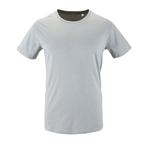 SOL'S 02076 - Milo Men Camiseta De Manga Corta De Hombre Gris puro