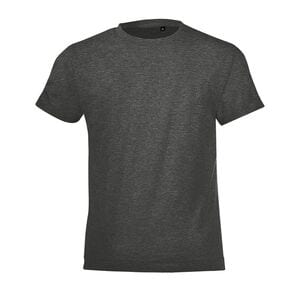 SOL'S 01183 - REGENT FIT KIDS Camiseta Niños Cuello Redondo blanco