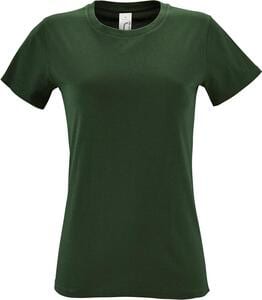 SOL'S 01825 - REGENT WOMEN Camiseta De Mujer Cuello Redondo Verde botella