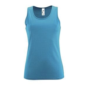 SOL'S 02117 - Sporty Tt Women Camiseta De Tirantes De Deporte De Mujer Aqua