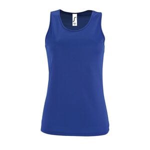 SOL'S 02117 - Sporty Tt Women Camiseta De Tirantes De Deporte De Mujer Azul royal