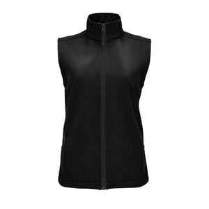 SOL'S 02888 - Race Bw Women Chaleco Softshell De Mujer Negro