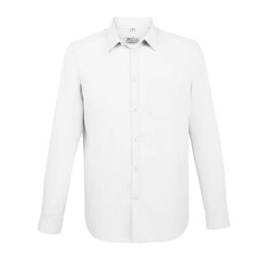 SOLS 02922 - Baltimore Fit Camisa De Popelina De Hombre De Manga Larga