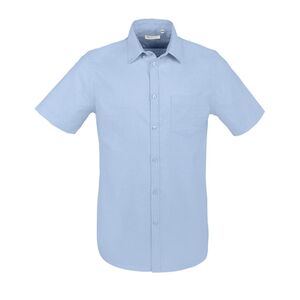 SOLS 02921 - Brisbane Fit Camisa De Oxford De Hombre De Manga Corta