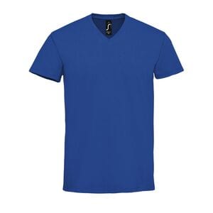 SOL'S 02940 - Camiseta hombre imperial cuello pico Azul royal