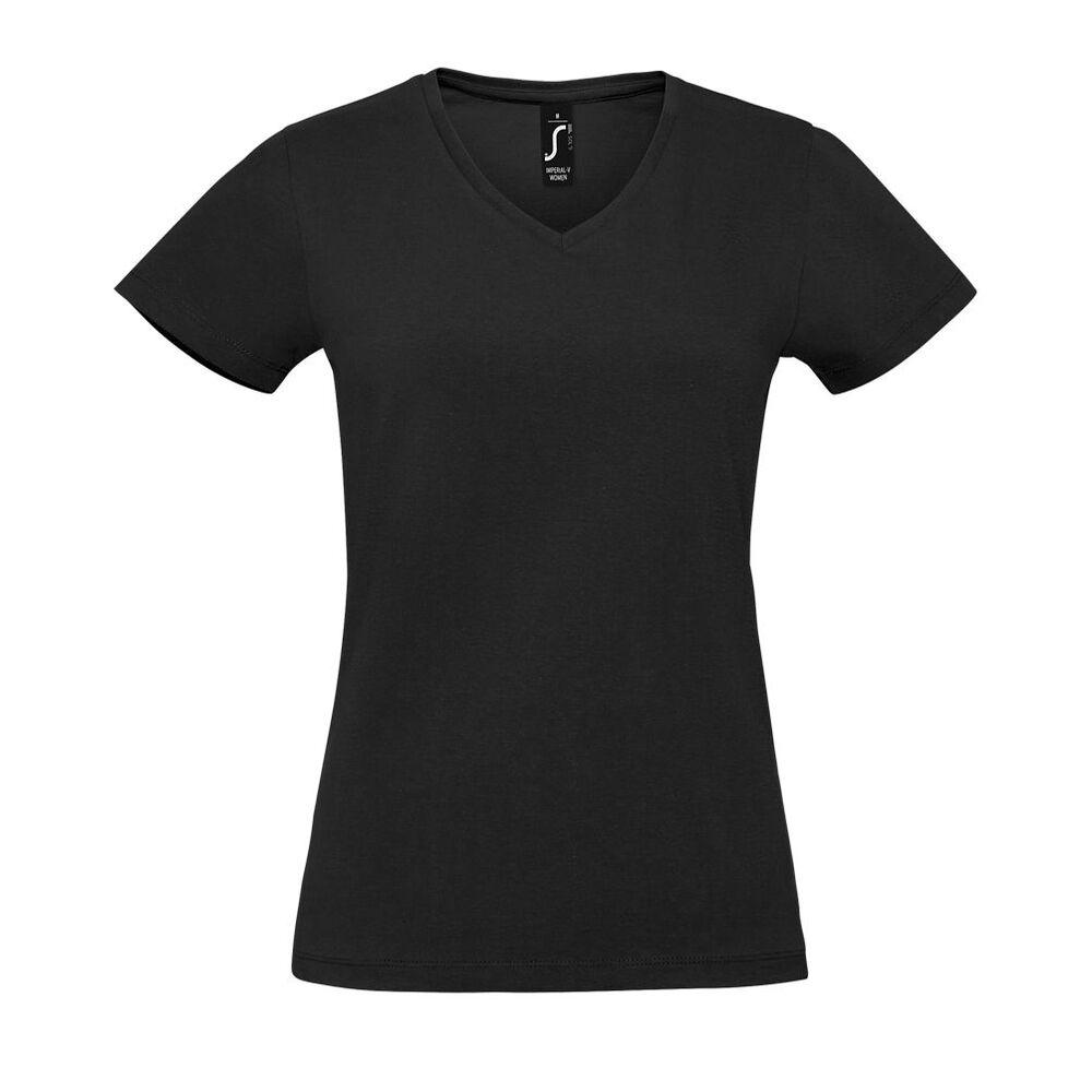 SOL'S 02941 - Imperial V Women Camiseta De Mujer De Cuello De Pico